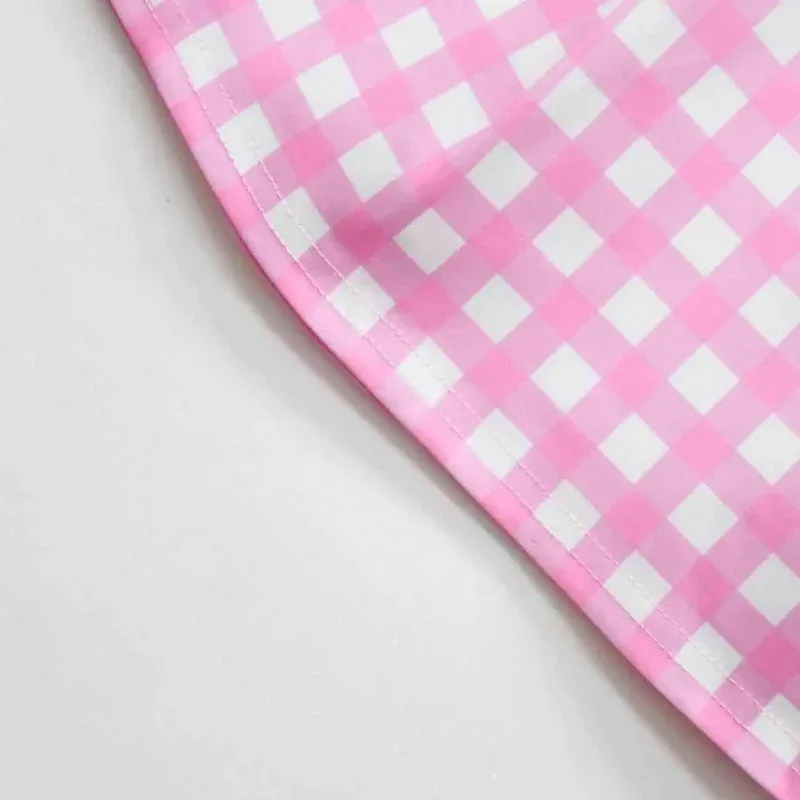 영화 바비 키즈 코스프레 소녀를위한 핑크 드레스 공주 생일 파티 마고 로비 의상 할로윈 옷 베스 티드