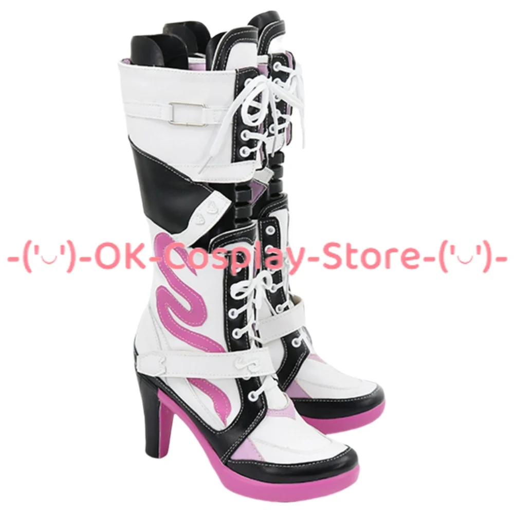 Nikke viper Cosplay scarpe stivali gioco Anime Halloween natale su misura