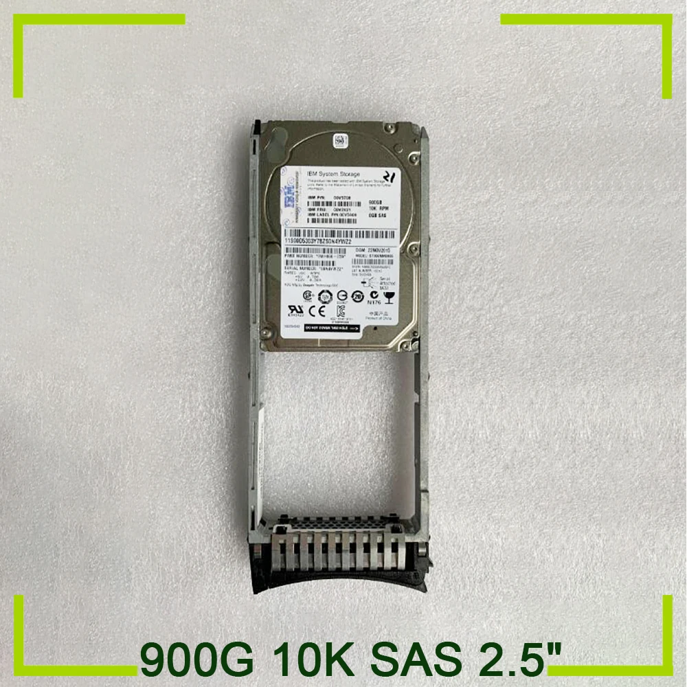 

For IBM Hard Disk V3500 V3700 900G 10K SAS 2.5" 00Y5721 00Y2505 00Y2431