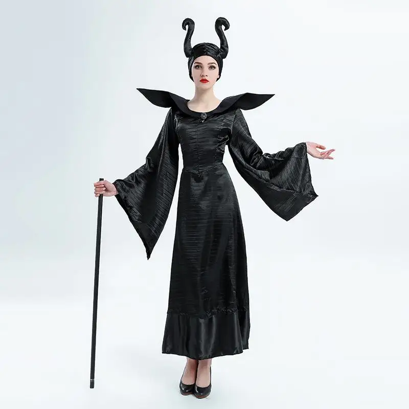 loween Queen Performance Costume Movie S Beau Cosplay Witch Outfit Par Theme Event Women's Fairy T Costume
