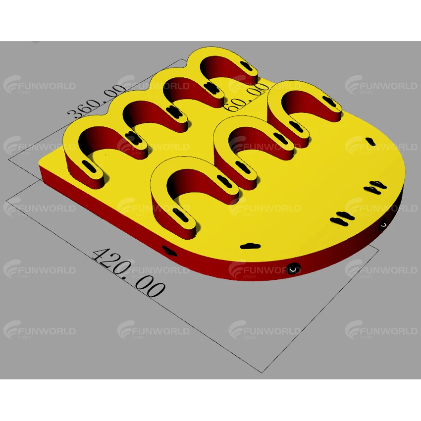 Pvc Inflatable Towable Flying Tube Water Ski Crazy Ufo Boat Inflatable Towable Sofa For Water Amusement Facilities