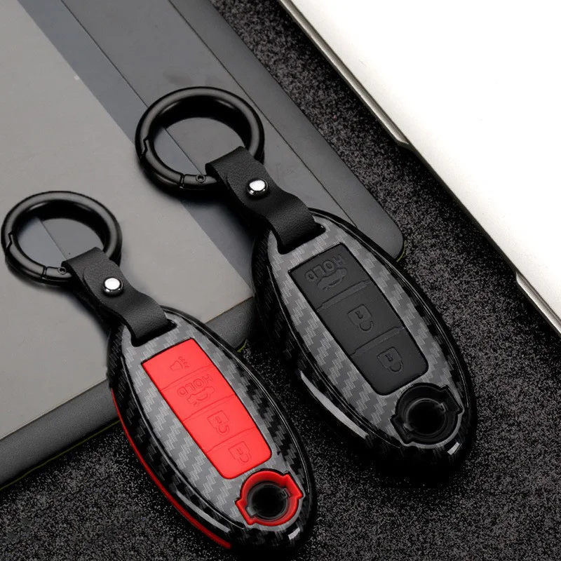 Car Remote Key Case Cover for Nissan Rogue XTrail T32 T31 Qashqai J11 J10 Kicks Tiida Pathfinder Murano Juke Versa Note Infiniti