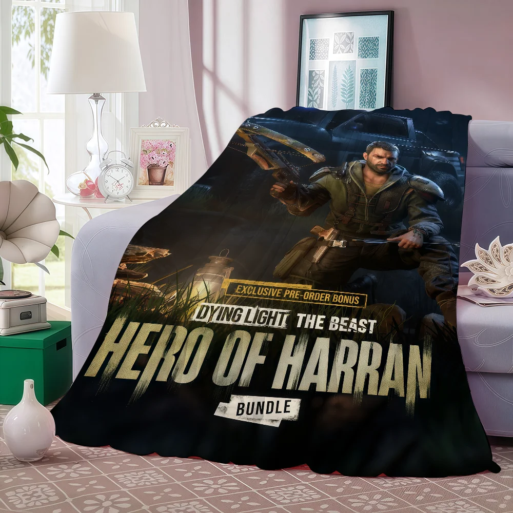 لعبة Dying L-Light بطانية B-beast دافئة وناعمة مناسبة لغرفة النوم وغرفة المعيشة والأريكة والسرير والمكتب والسفر والتخييم #6