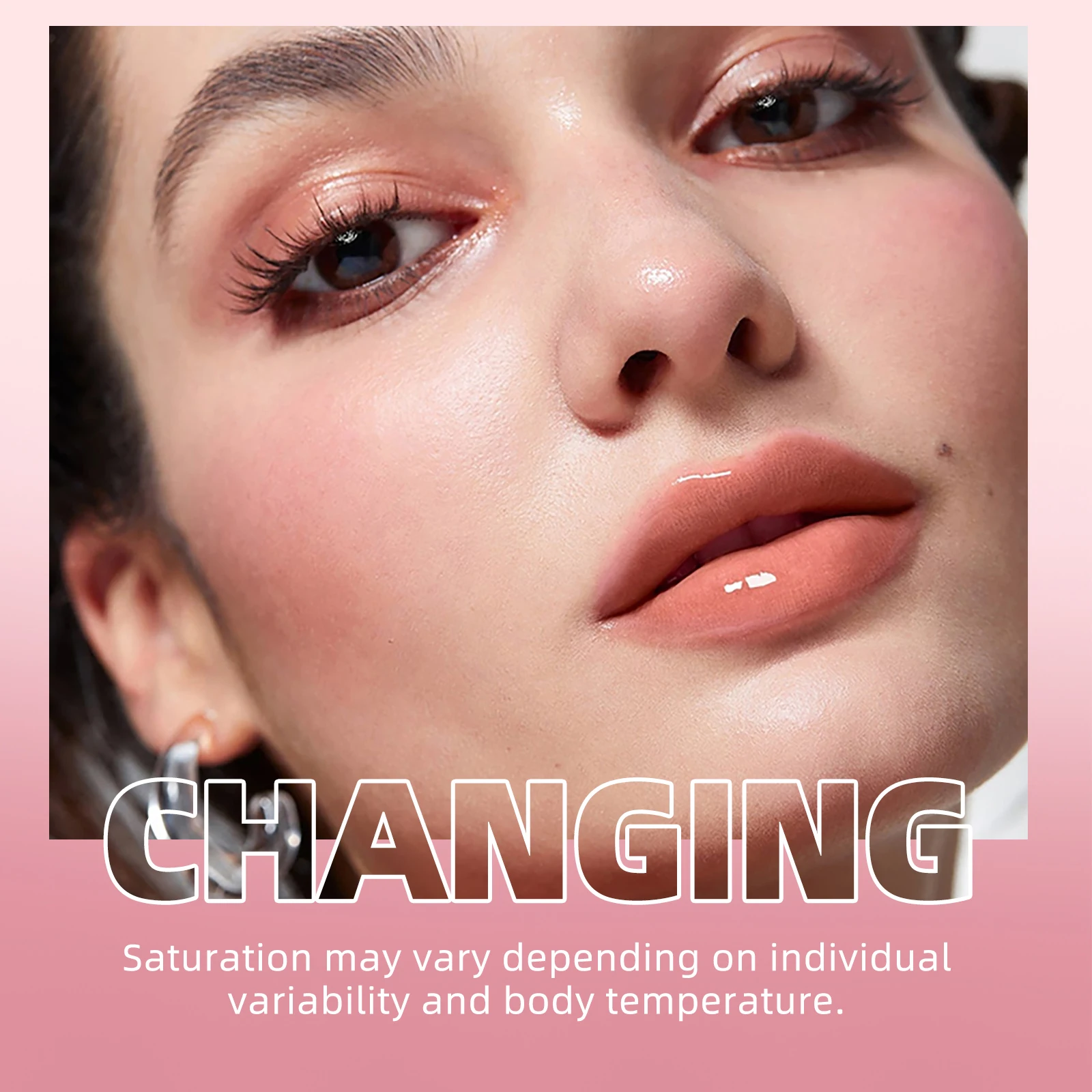 Ocheal 3-in-1 Lipstick Blush Stick Eyes Cheek and Lip Tint Buildable Waterproof Lightweight Cream Multi Stick Makeup for Women