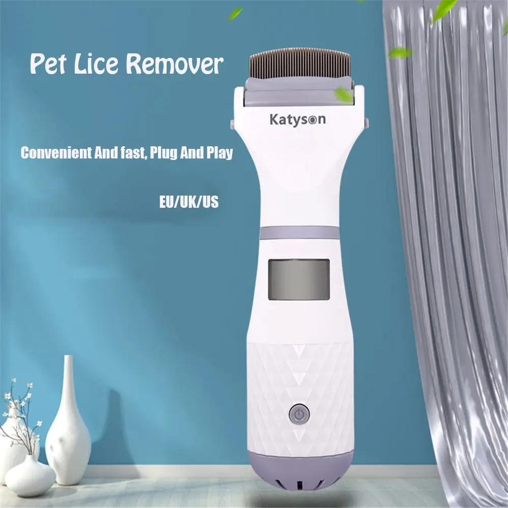 New Multifunction Insect repellent Lice catcher Hair cleaner Lice comb Pet supplies Electric