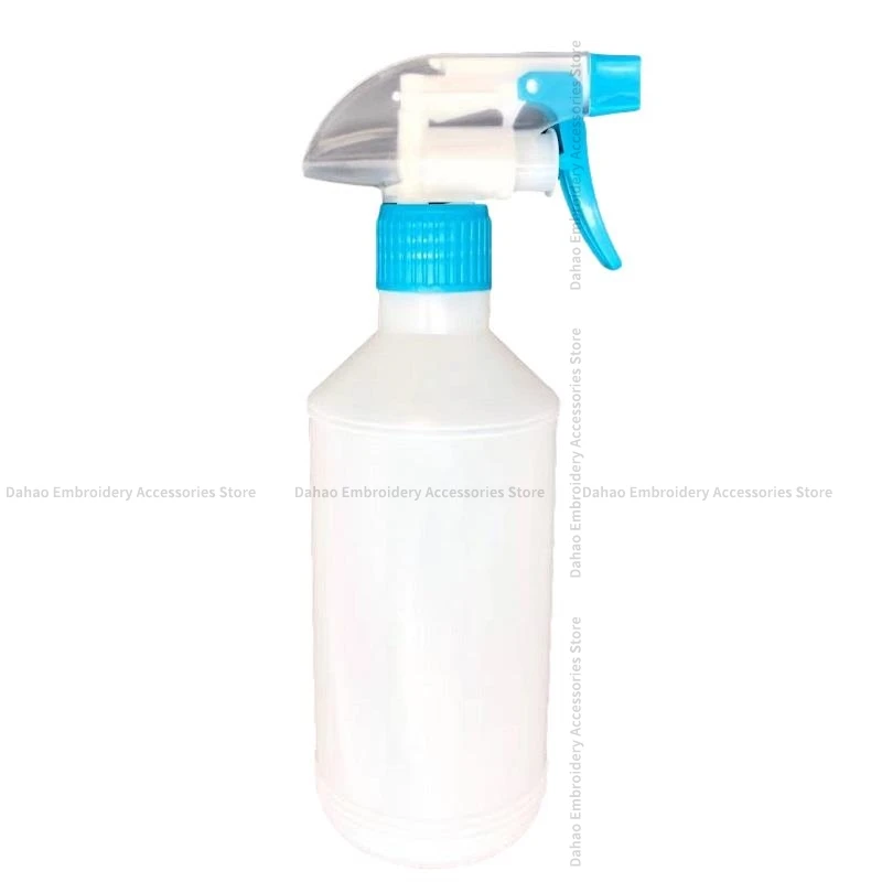 1PCS White Plastic Watering Can Repair Fuel Injector 500ml Oil Kettle White Oil Bottle Square Oil Head Straw Sprinkling Can