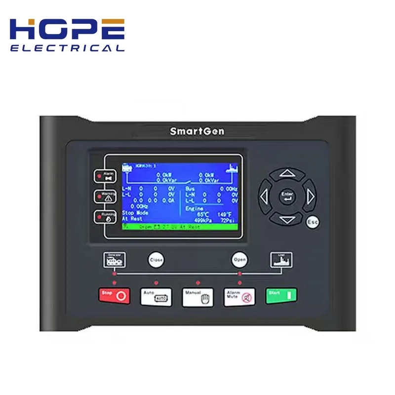 SmartGen HGM9530 Auto Start Stop Diesel Generator Parallel Controller Module 4.3 inches LCD Display Monitor Drive Control Panel