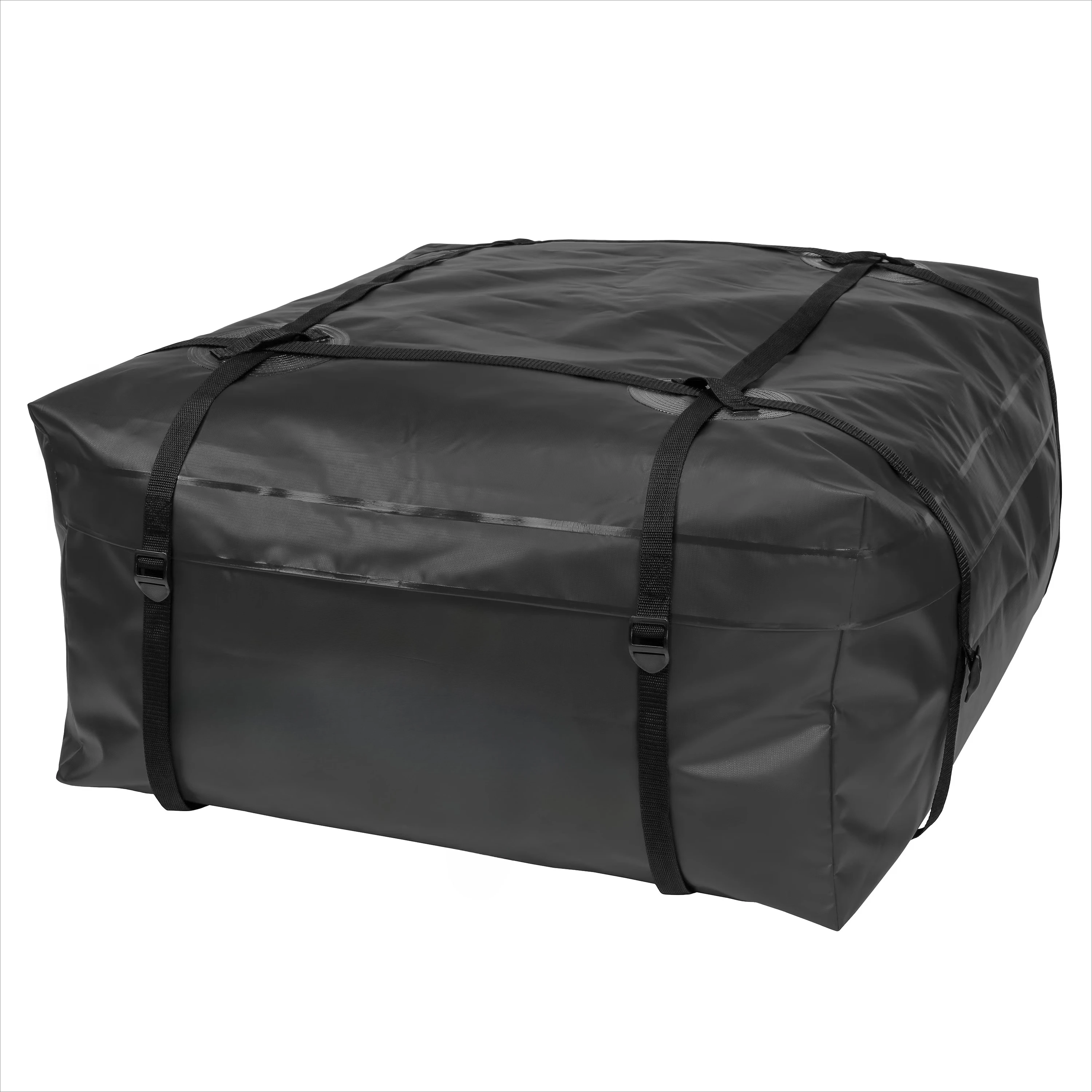 

10 Cubic Feet Vinyl Rooftop Cargo Carrier Bag, Rainproof Vehicle Top Storage Bag