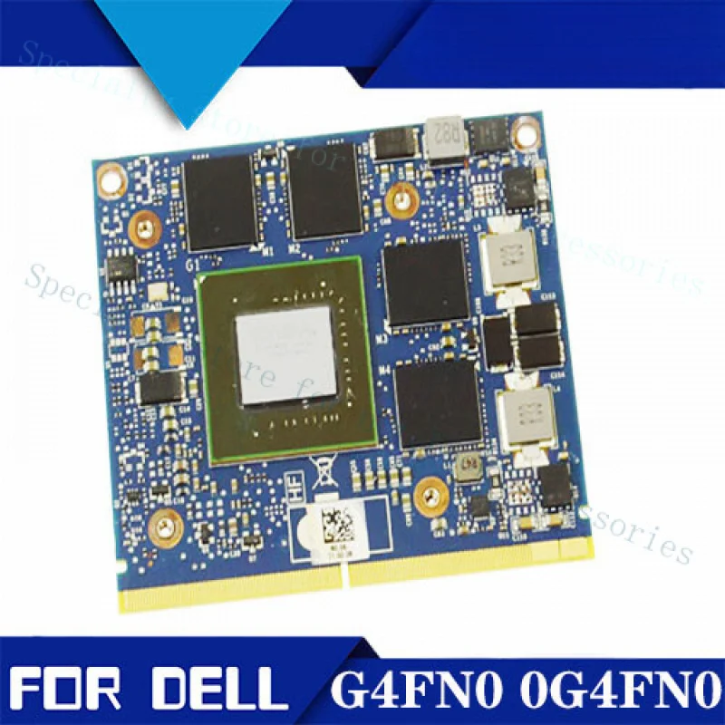 A+0G4FN0 FOR DELL Precision M4800 Nvidia Quadro K2100M 2GB Video Graphics Card