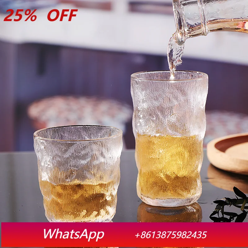 

LTT glacier pattern glass home office water cup cup