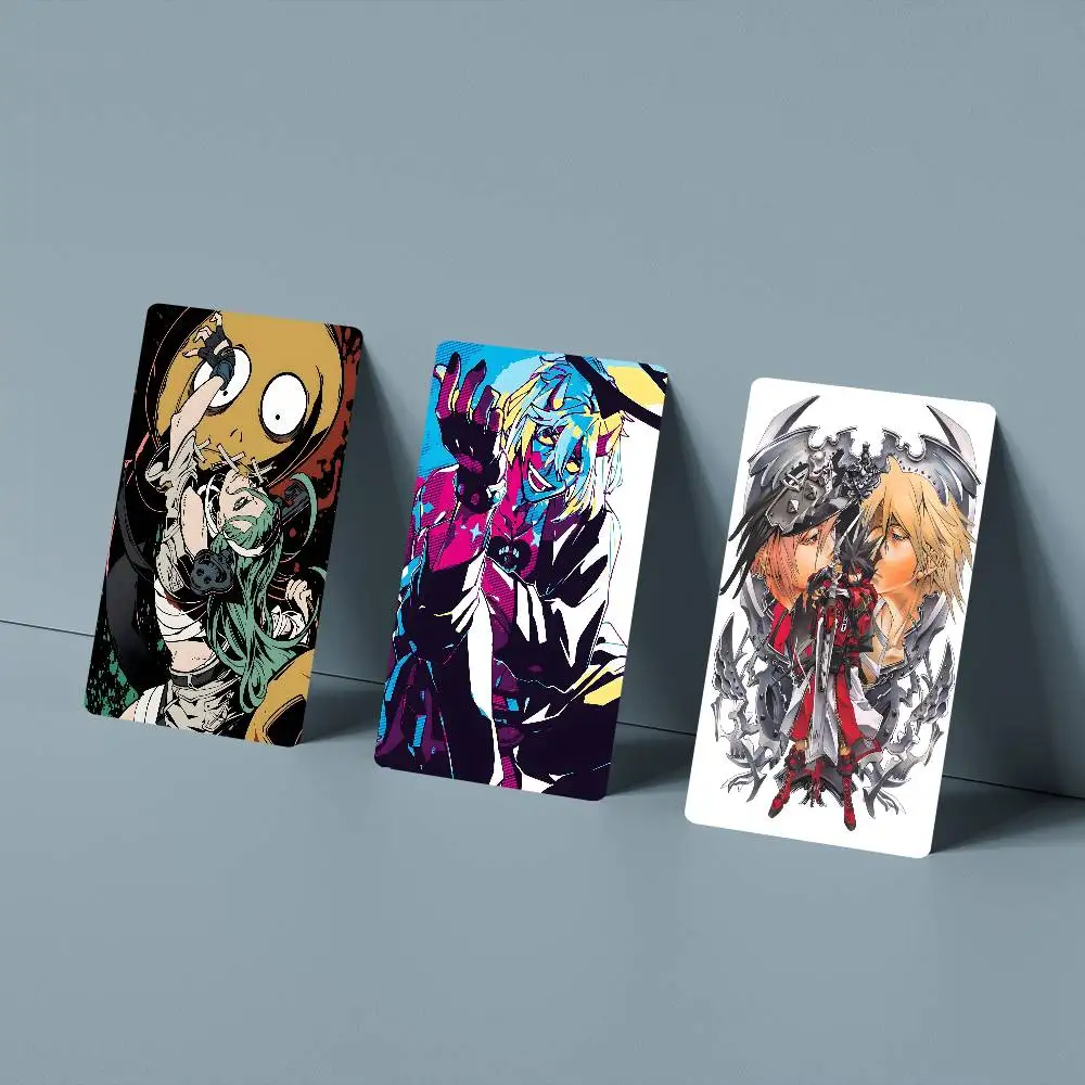 

G-Guilty Gear Strive Game Card Stickers Credit Visa Debit Bank Charge Card Bus Metro Waterproof Sticker Decal Decoration