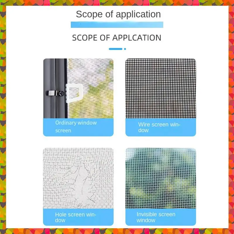Promotion! Window Mosquito Net Repair Tape, Self-Adhesive Window Screen Repair Sheet