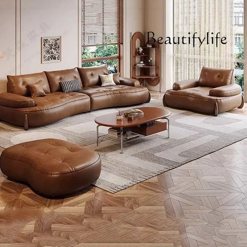 

European U Shape Living Room Sofas Glamour Filler L Shape Modern Puffs Sofas Lounge Leather Couch Wohnzimmer Furniture Home