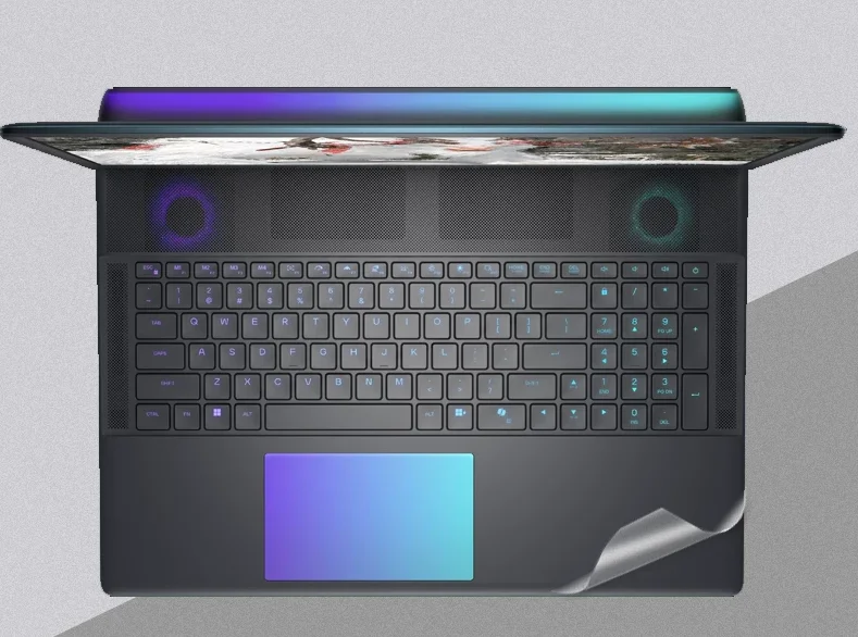 Pre Cut Laptop Vinyl Decal Cover Sticker Skin for Alienware X15 X17 X14 X16 M16 M17 R1 R2   16 Aurora 16X 18 Area-51 AA16250