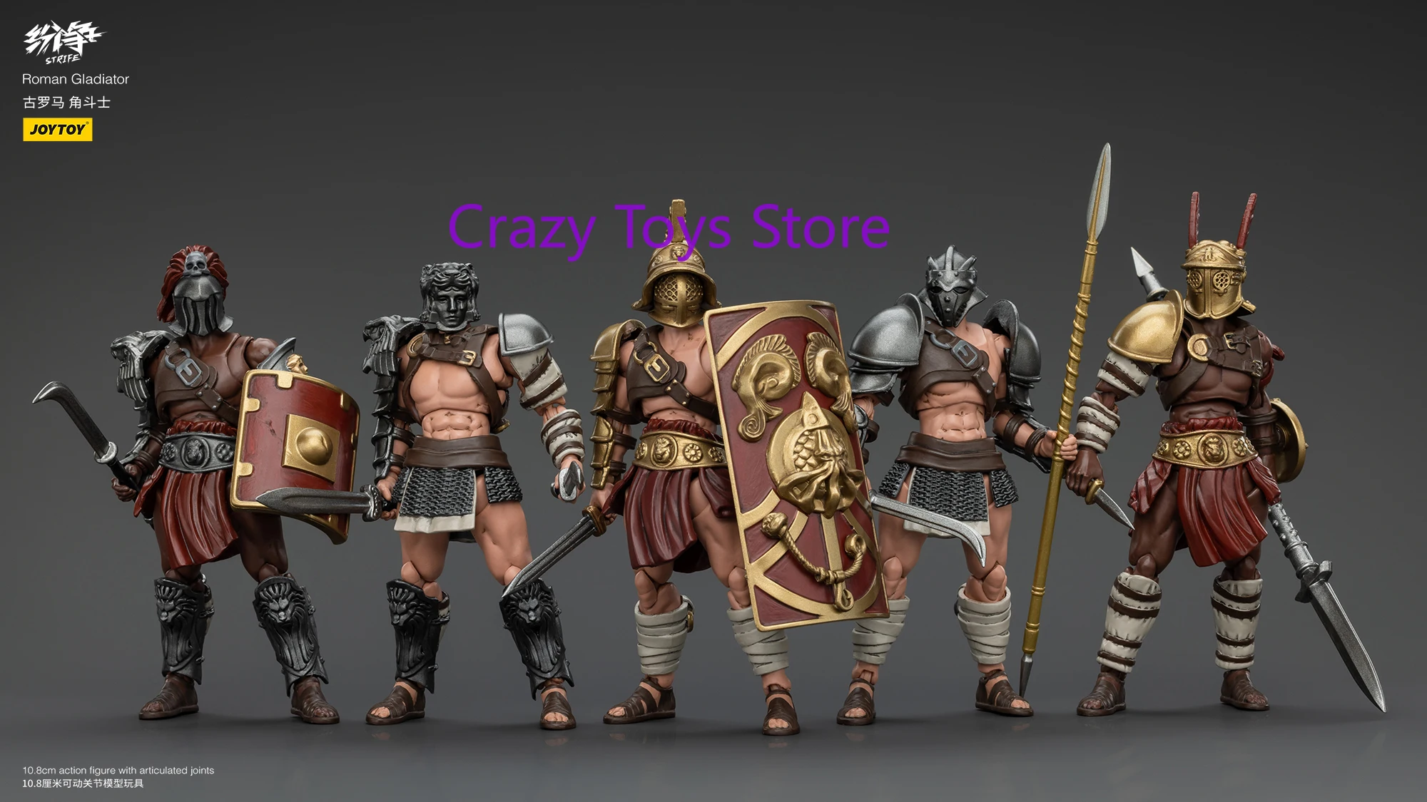 [Na Stanie] Joytoy Strife 1/18 Figurki Akcji Militarne Rzymski Gladiator Figurki Anime