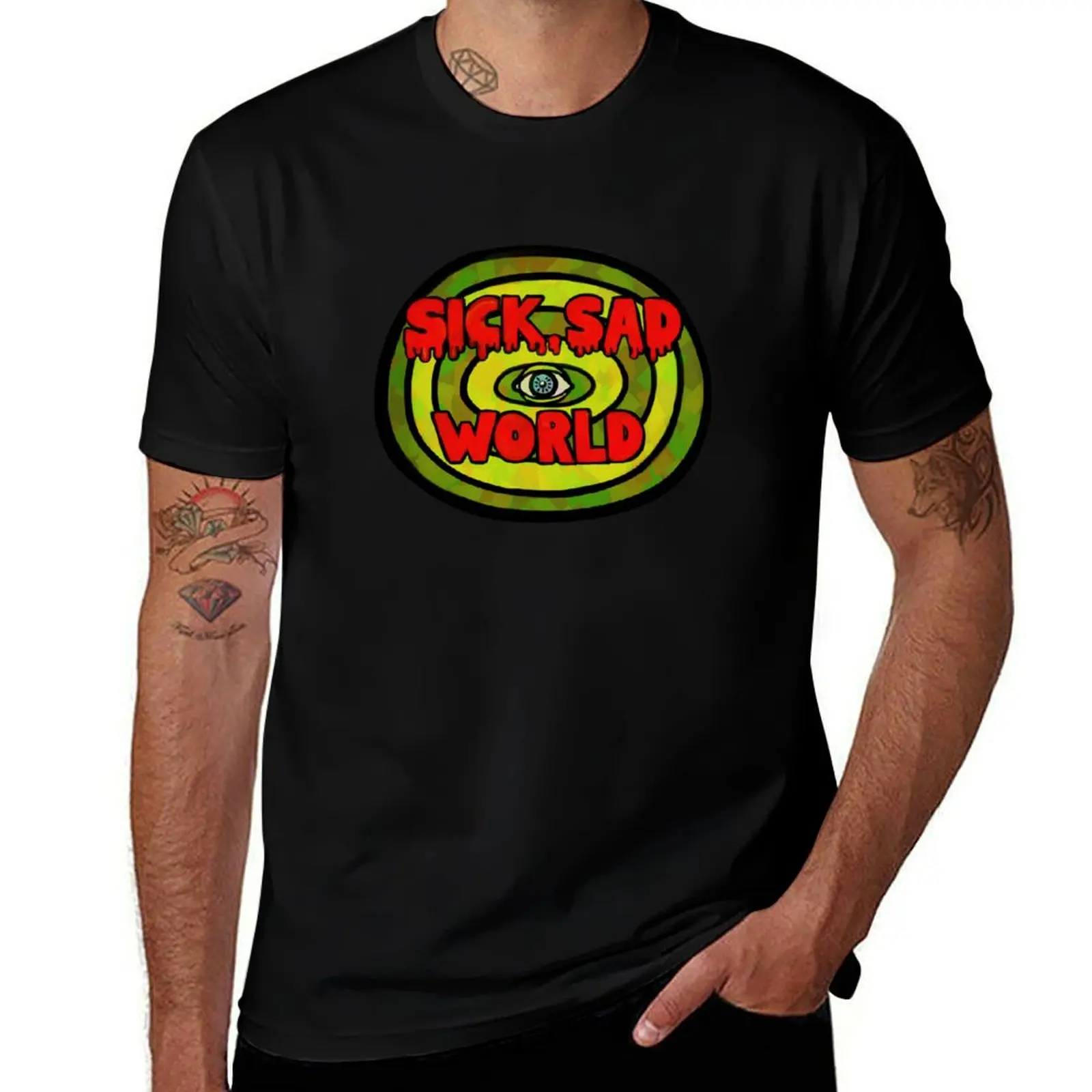 

Sick Sad World T-Shirt Simple Graphic Design T-Shirt