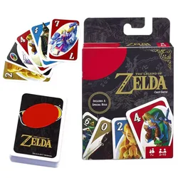 New The Legend of Zelda Card Game Family Funny Special Rule Link Themed Graphics Board Playing Game Poker for 2-10 Players Gifts