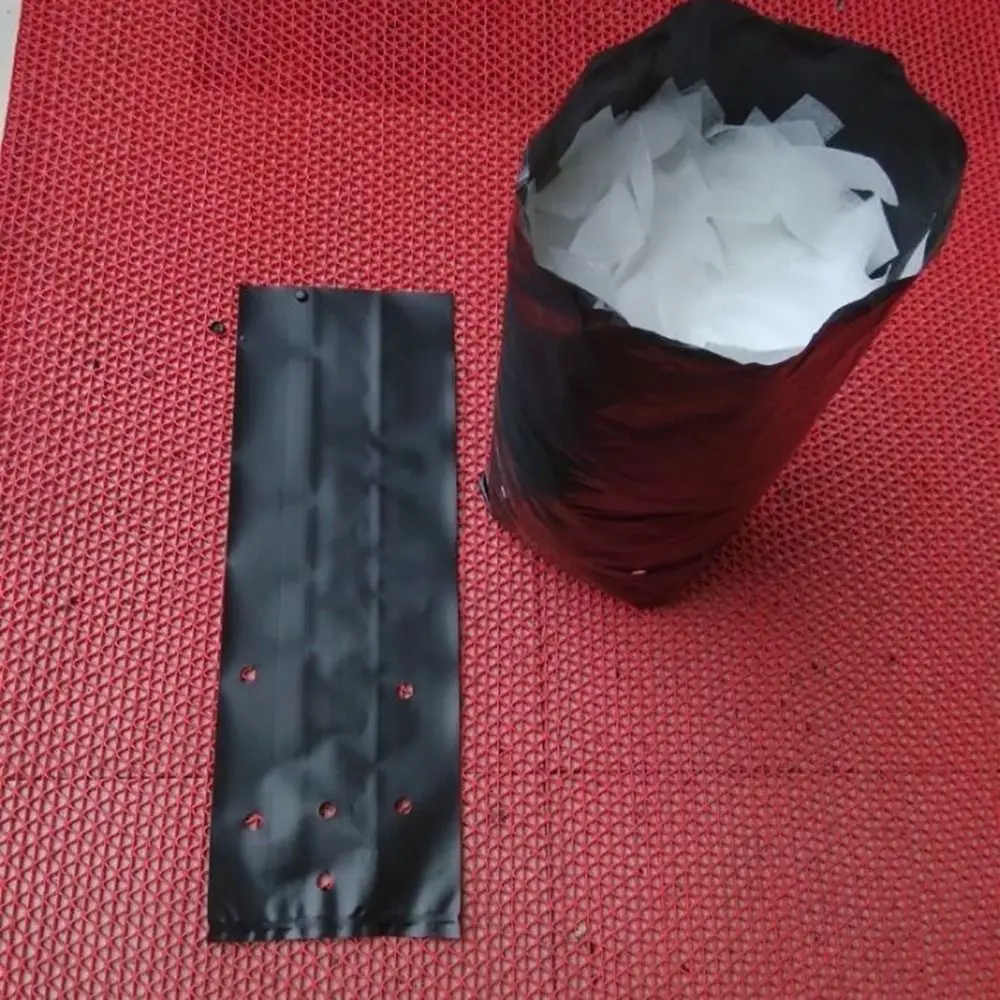 أصيص زراعة نباتات الحضانة ، كيس زراعة ، بلاستيك بولي إيثيلين مع فتحة جيدة التهوية ، كيس نمو النباتات ، سميك ، كيس شتلات أسود ،