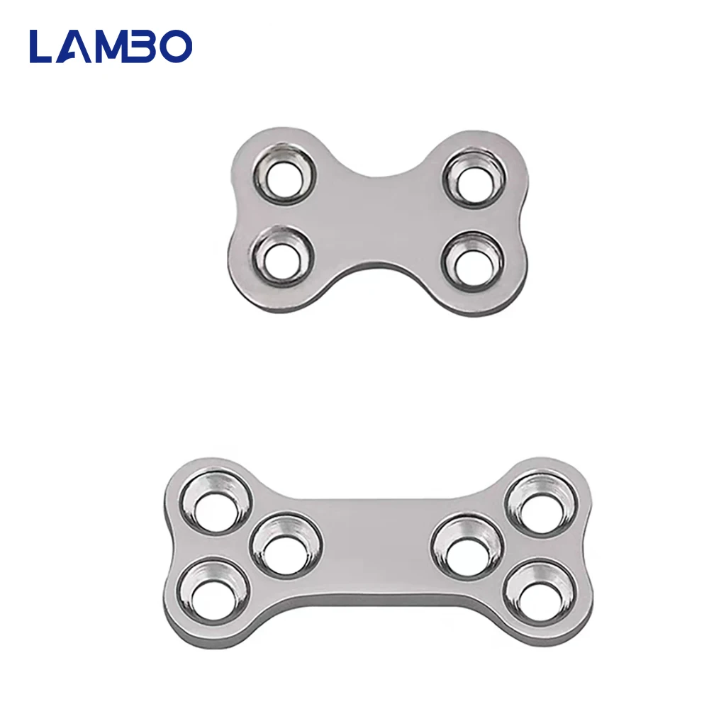 1.5/2.0/2.4/2.7mm X Type Cuttable Plate, Stainless Steel Material, Veterinary Implants, Orthopedic Surgical Instruments for Pets