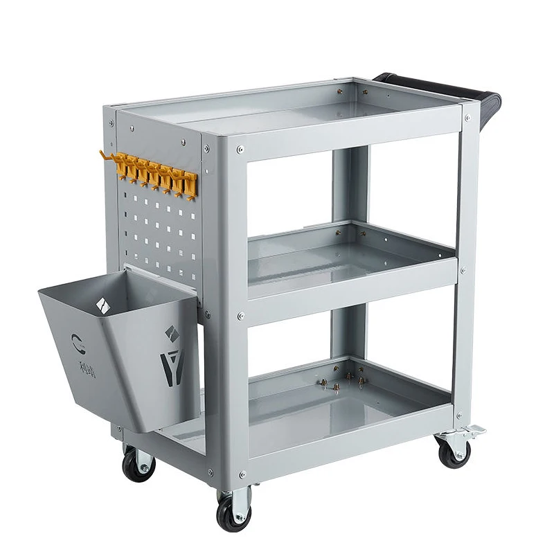 

Сверхмощный трехэтажный стальной гаражный инструмент с платформой для хранения — подходит для обслуживания и ремонта автомобилей