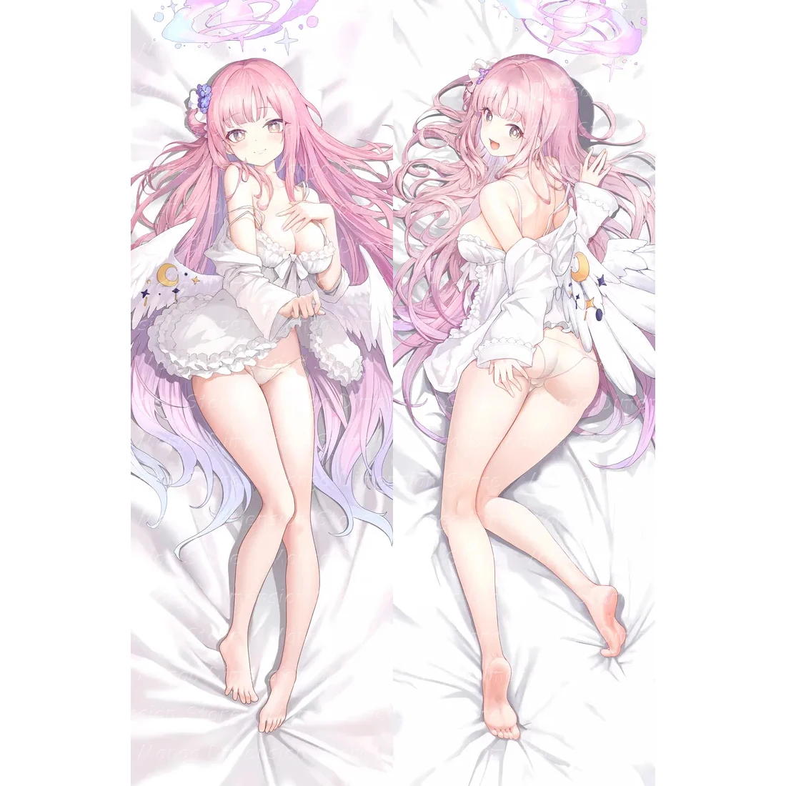 ميسونو ميكا Dakimakura غطاء أنيمي لعبة فتاة Waifu الكبار أوتاكو طويل الحياة حجم المعانقة وسادة للجسم متساوية حالة مزدوجة الجانب طباعة