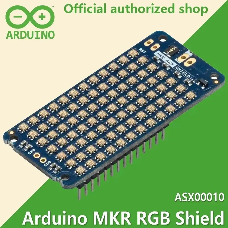 

Arduino MKR RGB Shield ASX00010 84 RGB APA102 Iot cloud control Development board New original imported from Italy