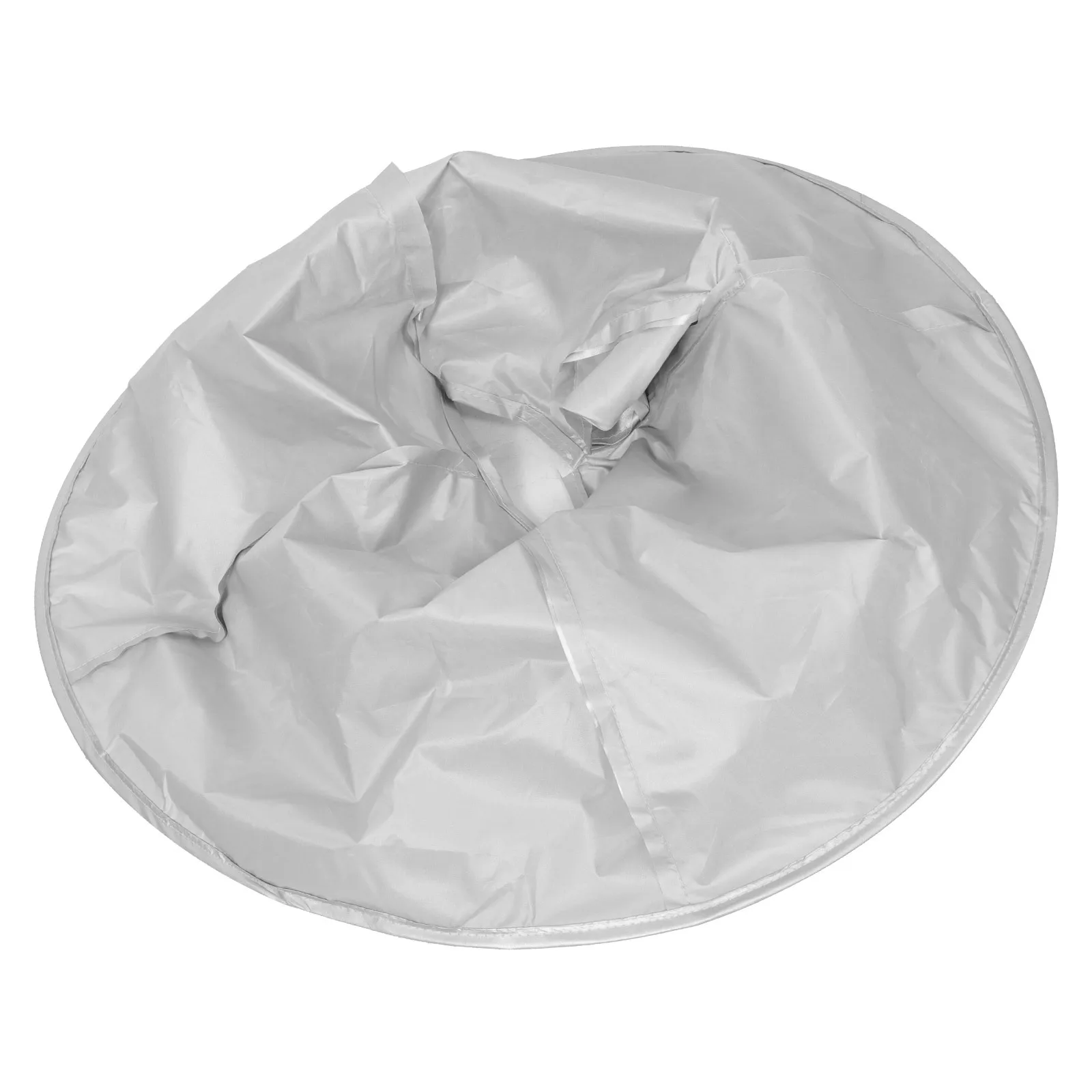 

Shaving Apron Hair Cutting Cape Folding Umbrella Shape Adjustable Neck Strap Beard Catcher for Home and Salon Use