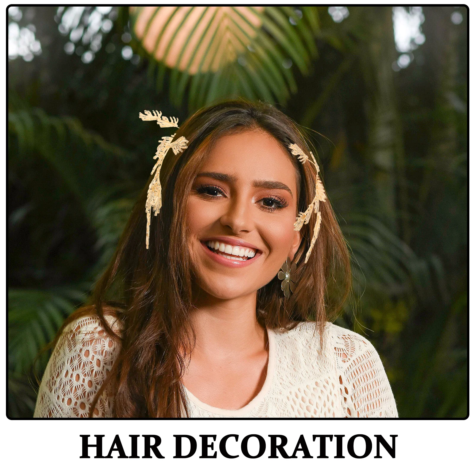 Elegante corona a foglia regolabile copricapo da sposa vintage festa di nozze ballo di fine anno accessorio per capelli barocco leggero da donna
