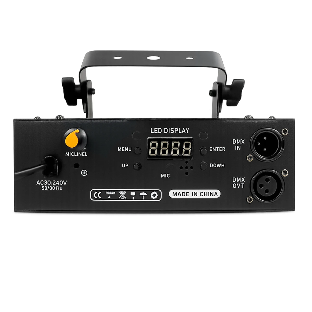 ALIEN 500mW RGB Laser Stage Light with Remote DMX Sound Activated Laser Projector Lamp DJ Disco Light for Xmas Bar Club Party