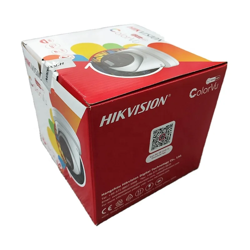 HIK Original DS-2CD2387G2H-LISU/SL 4MP 8MP Smart Hybrid Dual Light Full Color Two Way Audio Fixed Turret Network Camera