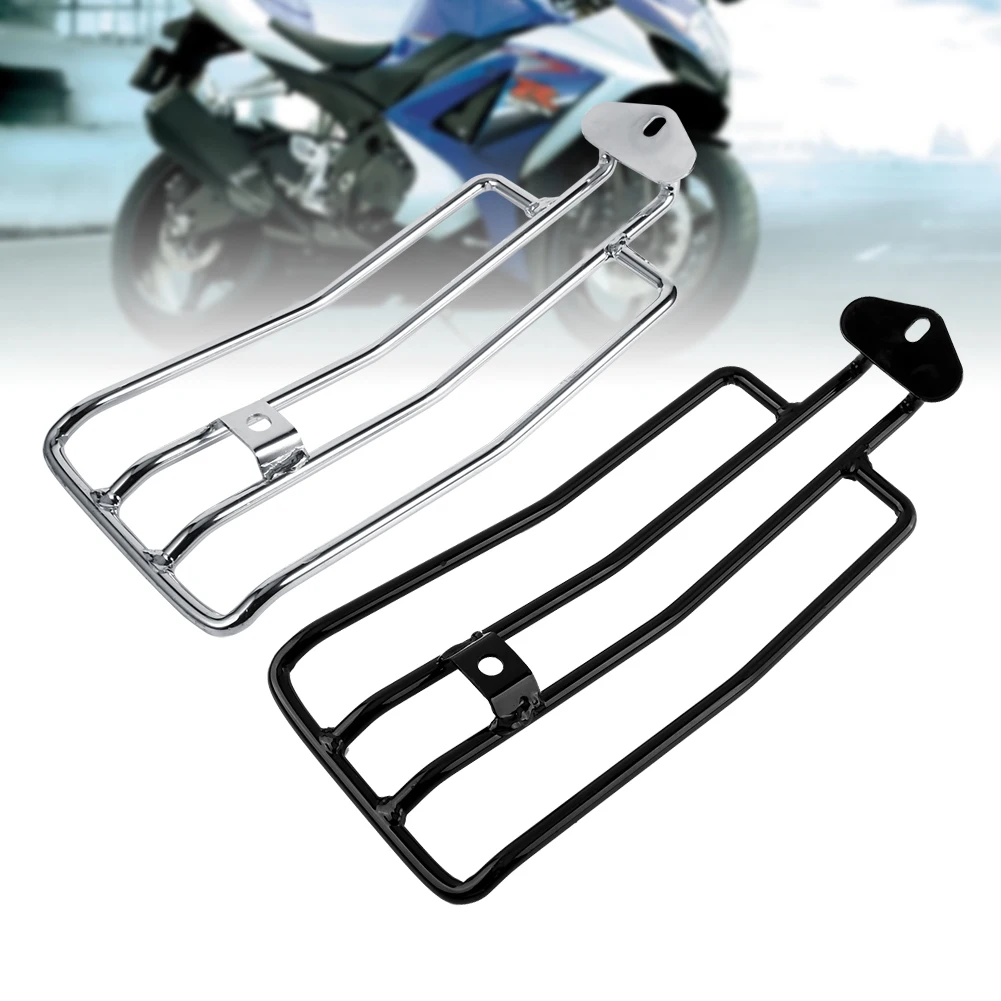 2 Color Motorcycle  Seat Rear Luggage Rack Support Shelf For XL883/1200 Motorcycle Rear Luggage Rack  Seat Laggage Rack