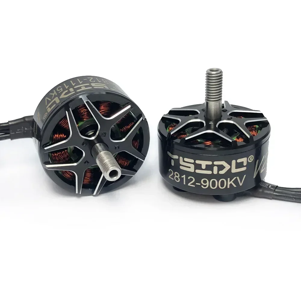 2812 V2 FPV 모터 900KV/1115KV 3-6S 브러시리스 RC 멀티로터 비행기 7인치 8인치 9인치 FPV 장거리 드론 모터 DIY 부품