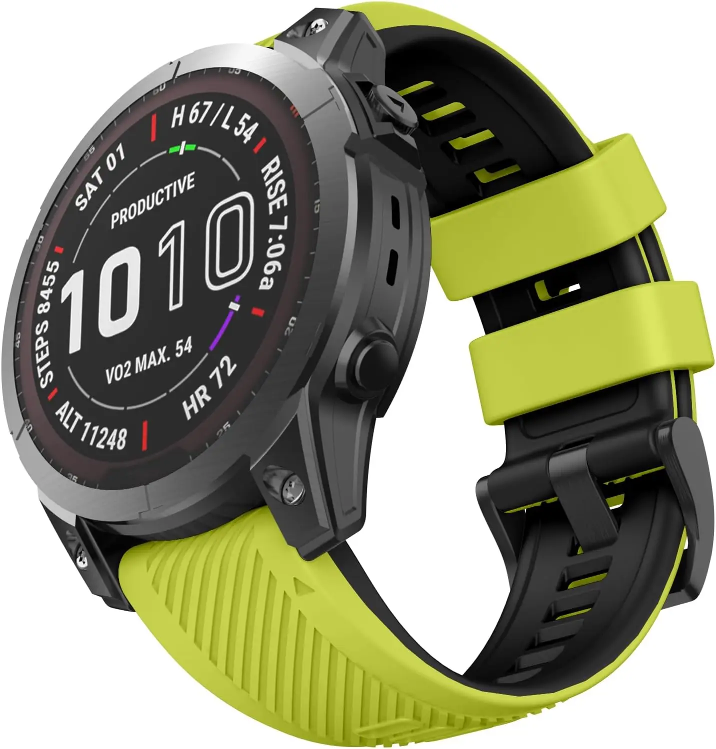 QuickFit 22mm 26mm Silicone Strap For Garmin Fenix 7X 7 6 6X 5 5X Plus/Epix Pro Gen 2 47mm 51mm/MARQ Watch Band Bracelet