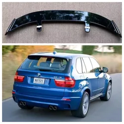 For BMW X5 E70 F15 X1 X3 ABS Plastic Car Roof Spoiler Rear Tail Lip Wing Car Accessories Hatchback Universal Car Spoiler Wing