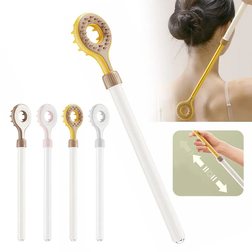 

Регулируемый инструмент для снятия царапин на спине для дома, телескопический скребок для спины — выдвижной инструмент для самостоятельной царапины с длинной ручкой для зудящей спины