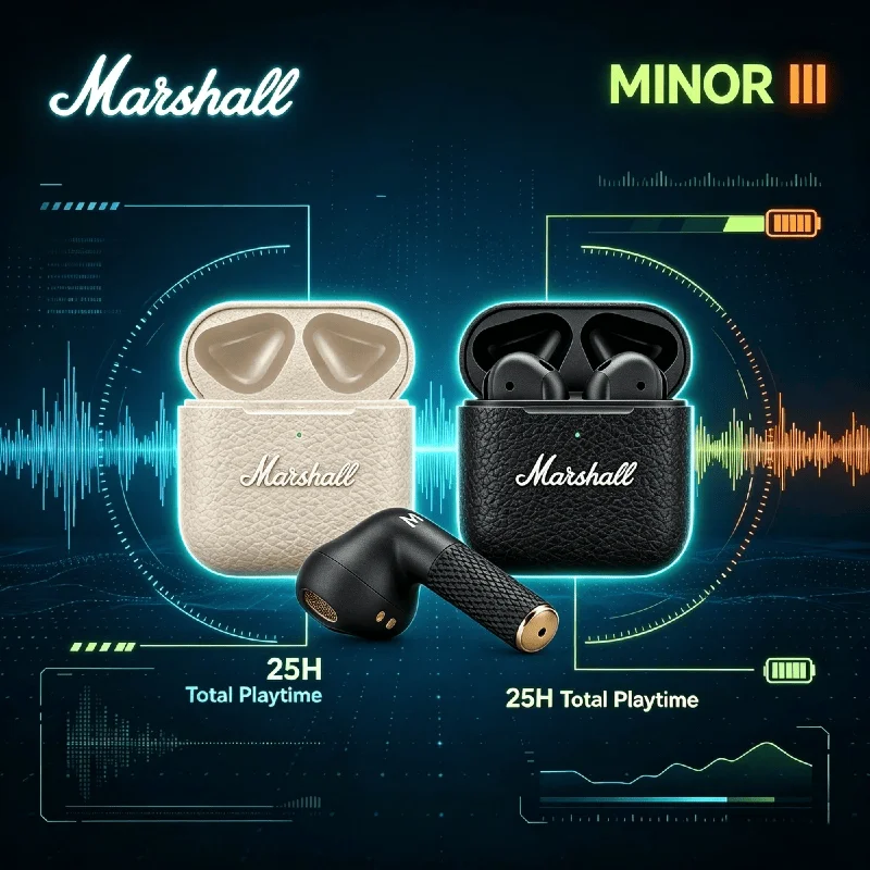 Audífonos Bluetooth Marshall MINOR III TWS