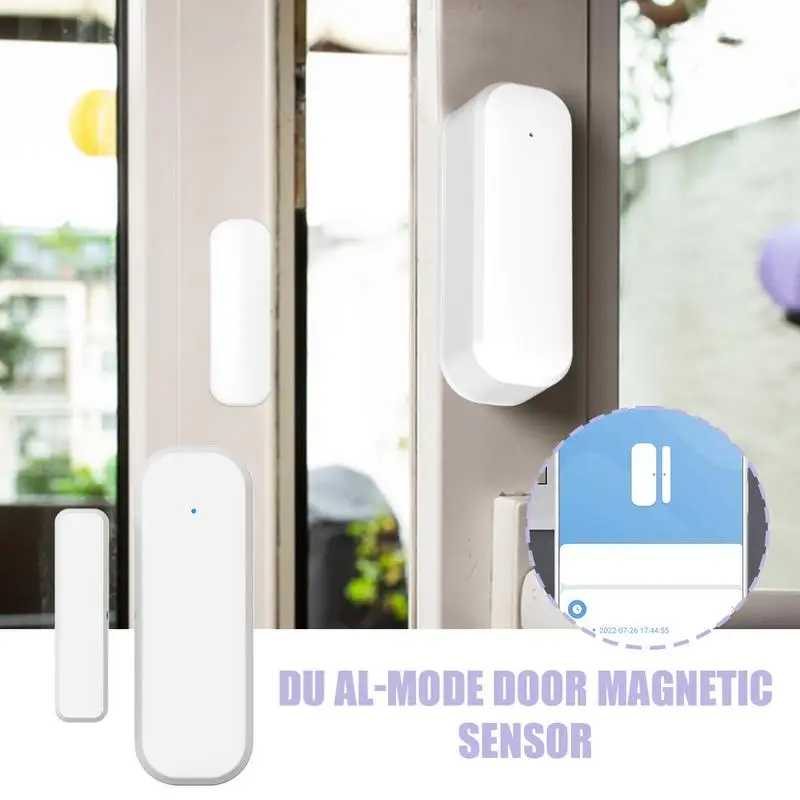 

Door Monitor Sensor Wireless Smart Door Open Detector Home Security Device With APP Remote Notification Magnetic Safety
