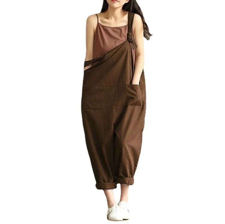 Special Women Jumpsuits Portable Casual Suspenders Skin-friendly Straps Design Jumpsuits for Dating