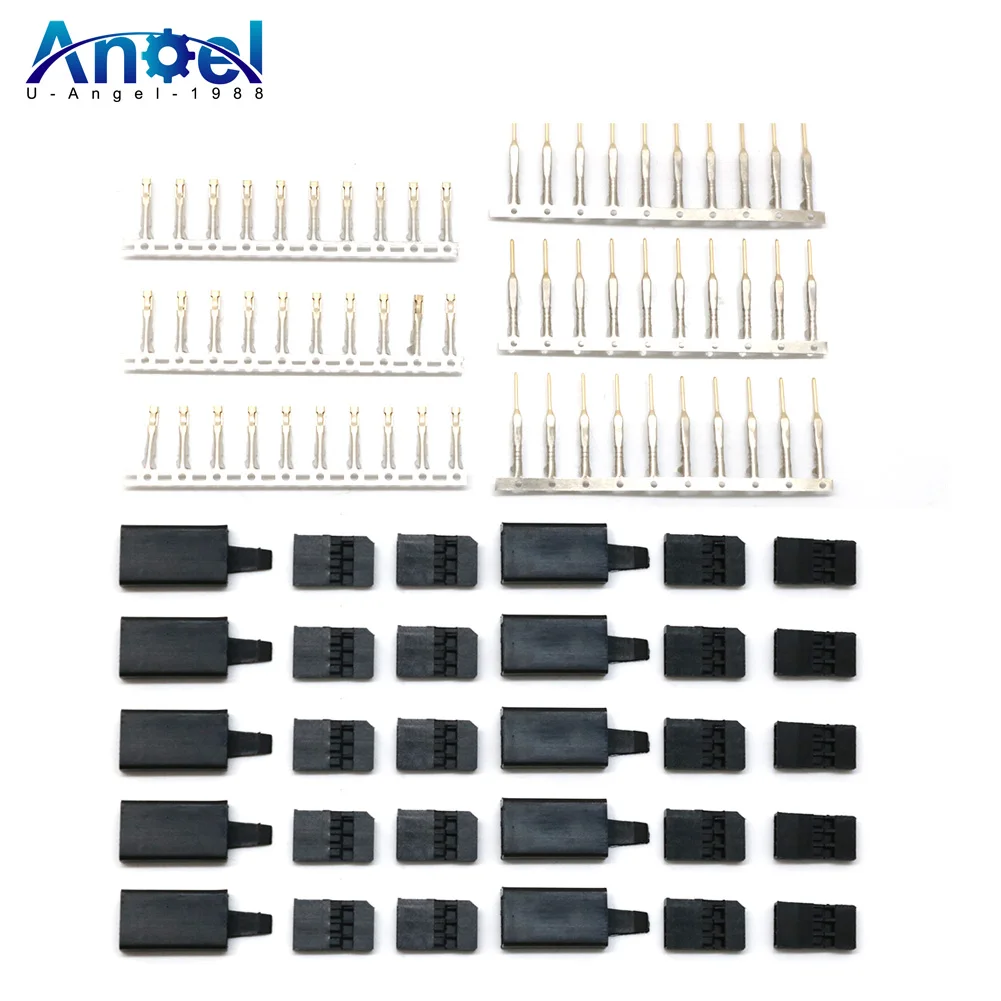 

100 pairs Amass Male/ Female Connector Servo Plug for RC Multirotor Quadcopter Helicopter Airplane Car Model Futaba Plug