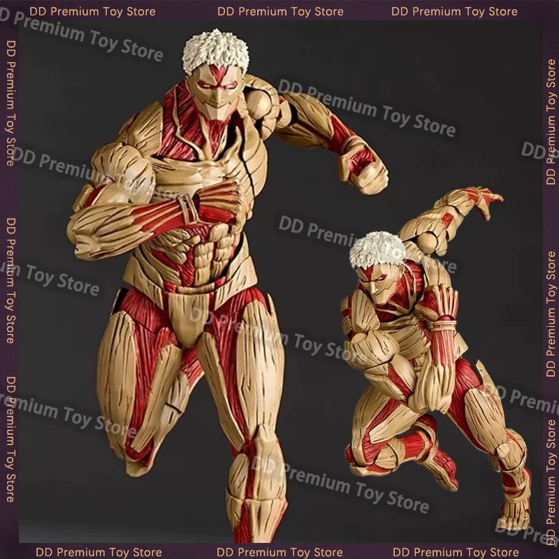 

Attack On Titan Anime Figurine Armored Titan Articulated Action Figure Ko Collectible Model Toy Movable Joints For Anime Fans