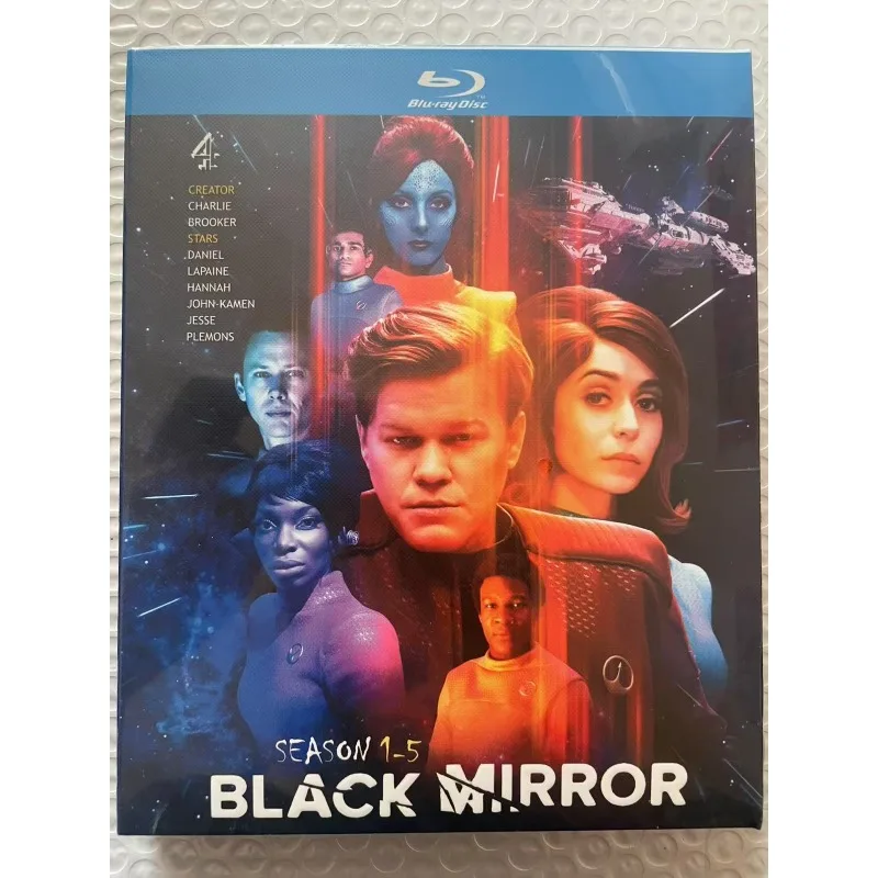Black Mirror Season 1-7 (2025) Blu-ray discBlu-ray disc 8-Disc New Box Set image 4