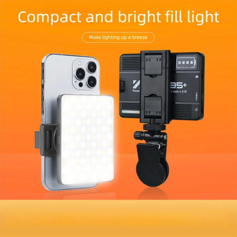 

Smartphone Selfie Fill Light 2500K-9000K Video Conference Live Streaming Portable LED Light for Cell Phone IPad Laptop Camera