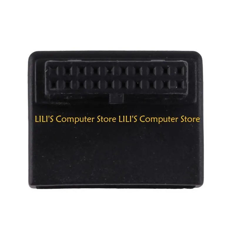 A52B Motherboard Connector USB 19P محول التمديد USB3.0 19Pin ذكر إلى رأس أنثى
