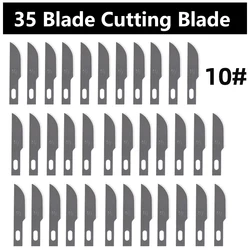 Low Carbon Alloy Steel Mini Blades EDC  Repair Phone Office Stationery Art Cut The Package Replacement Surgical Scalpel Craft