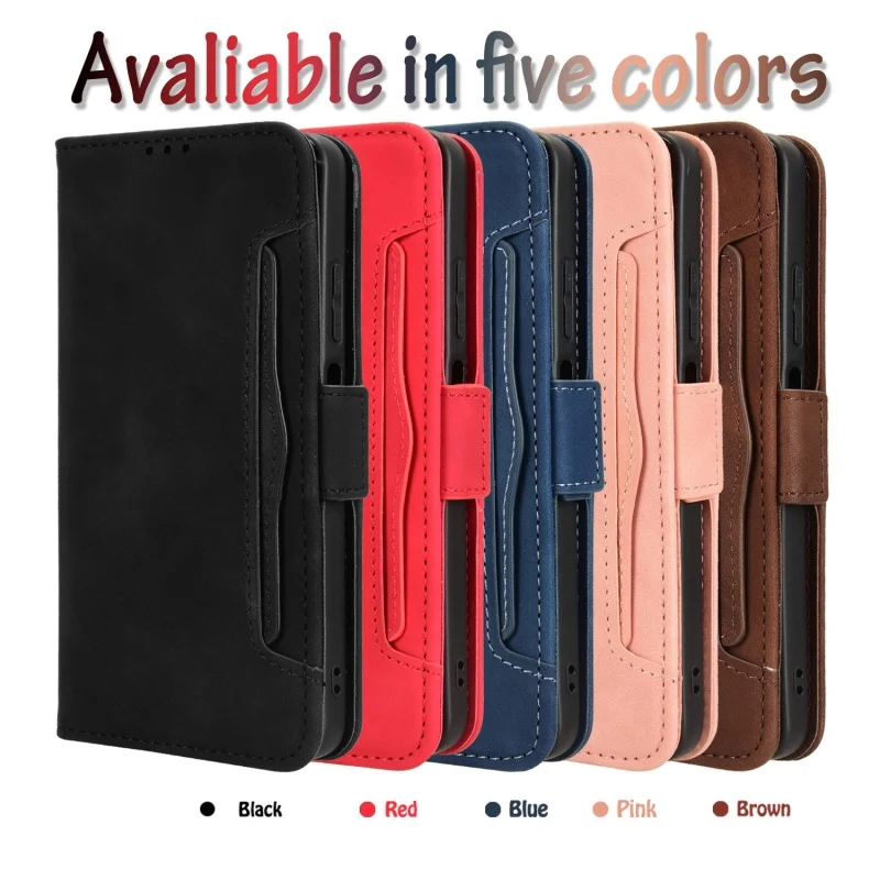 Etui Premium z Klapką i Wieloma Przegródkami na Karty do OPPO A5 5G, Skórzane Etui Portfelowe do OPPO A5 5G Global — zdjęcie produktu 6