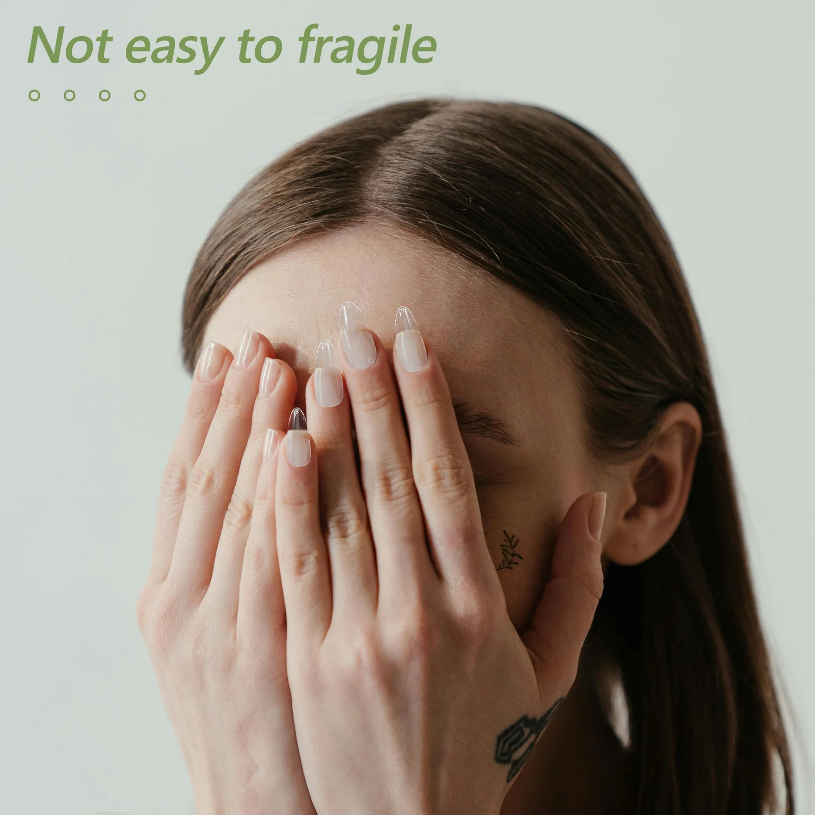 120개 클리어 프레스온 네일 풀커버 가짜 손톱 팁 DIY 여성용 매니큐어 도구 네일 팁 가짜 손톱 팁