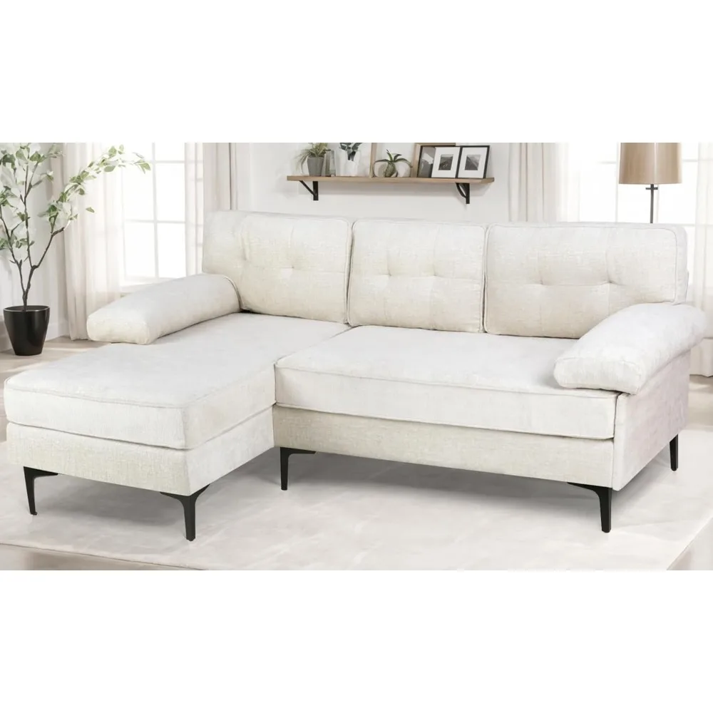 L Shaped Convertible Sectional Couch，82