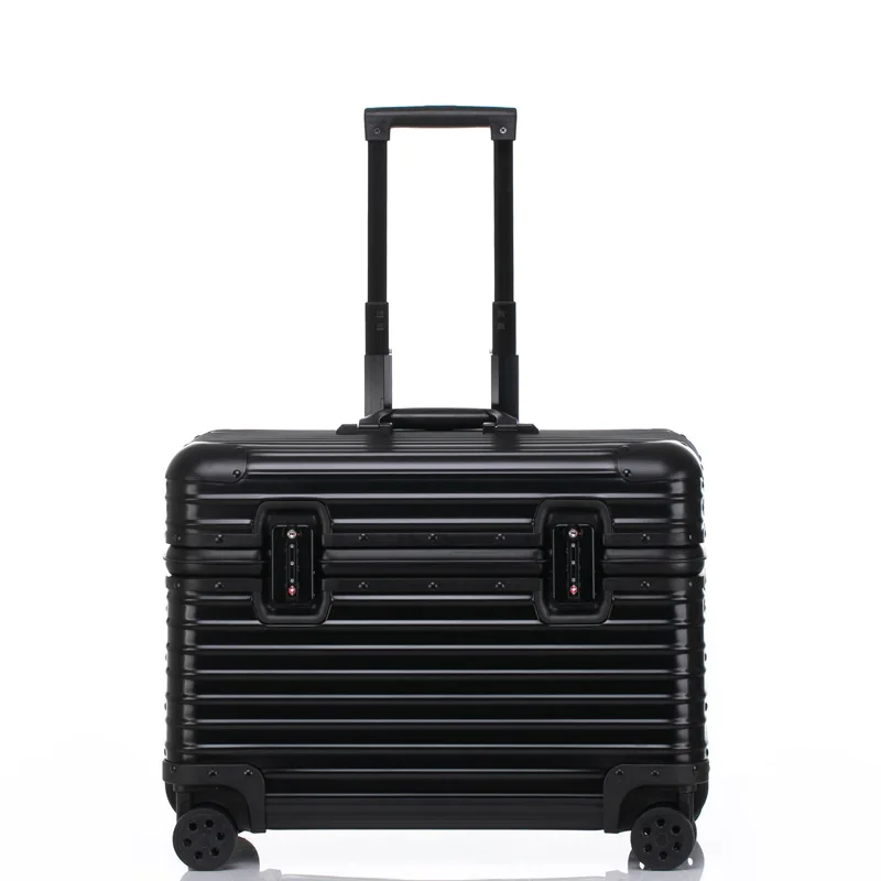 18/20/24 inch Mini Aluminum Magnesium Alloy Suitcase Universal Wheel Luggage Photography Trolley Case Camera Case Boarding Box