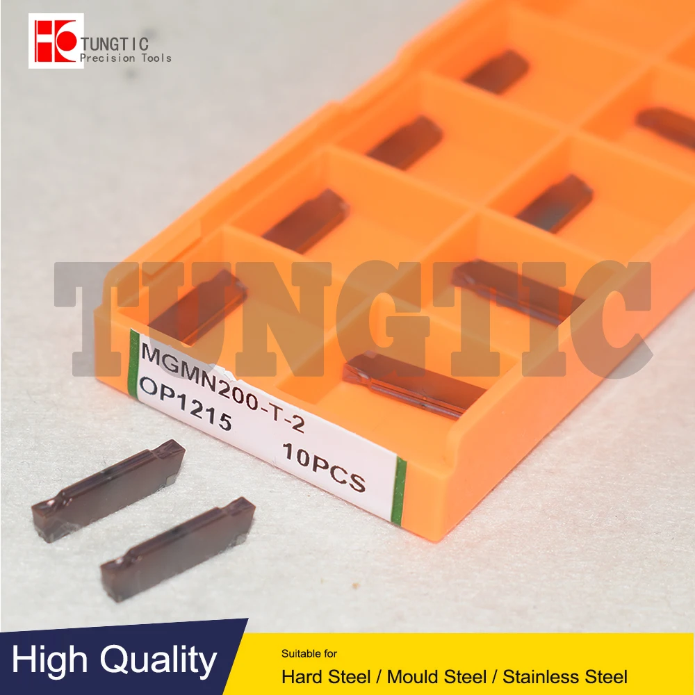 Imagem -03 - Usinagem Metal Grooving Inserções Ferramentas de Torneamento Mgmn200-gs Mgmn200-t2 Mgmn300-gs Mgmn400-t-2 Mgmr2006d-pt Op1215