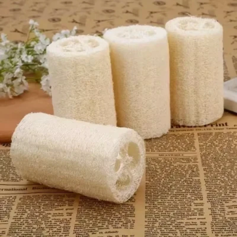 Esponja exfoliante de lufa natural para baño y ducha - imagen 3